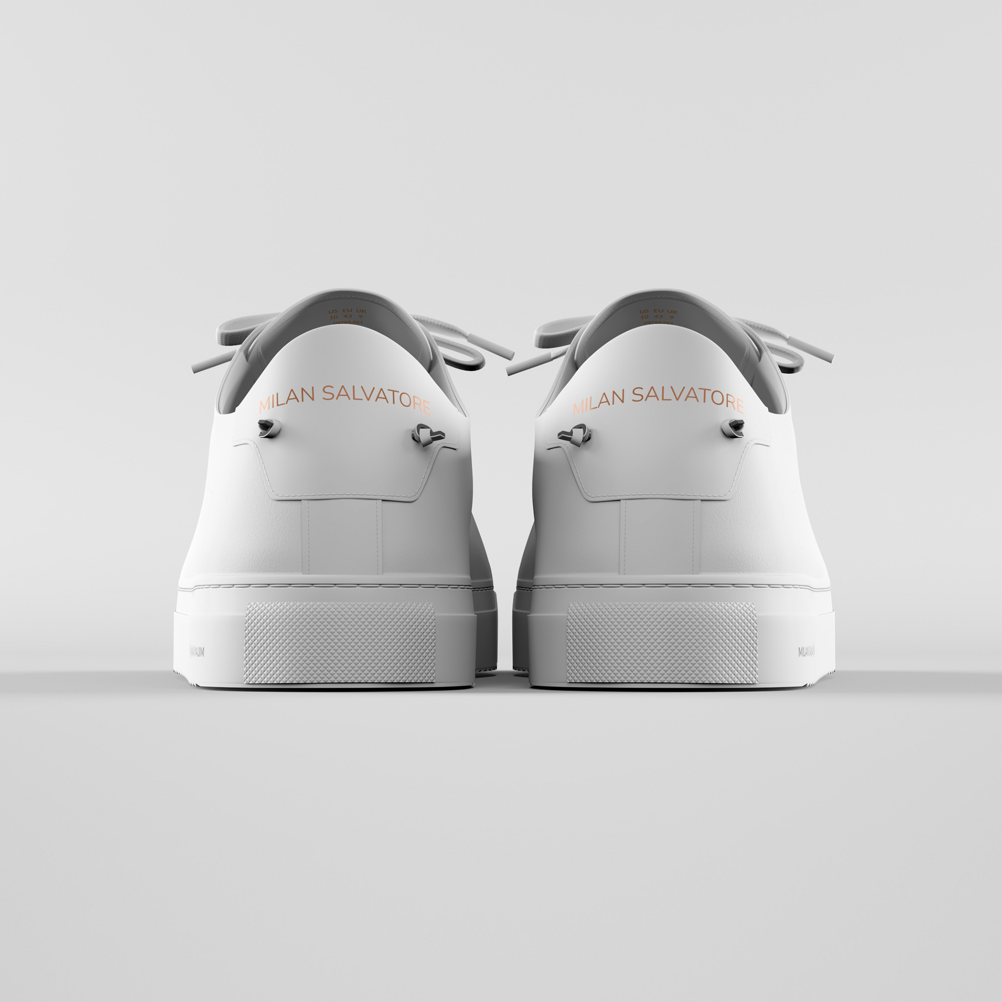 White 2025 everyday sneakers